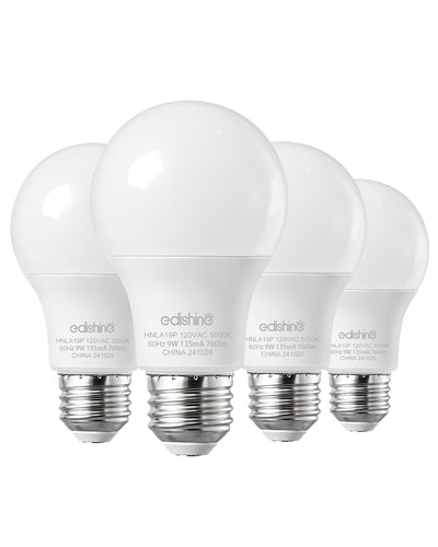 4-Pack A19 LED Light Bulb-Non Dimmable