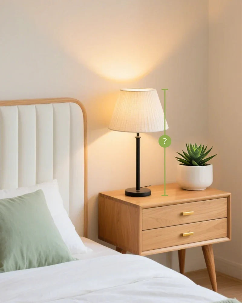 How Tall Should Bedside Lamps Be