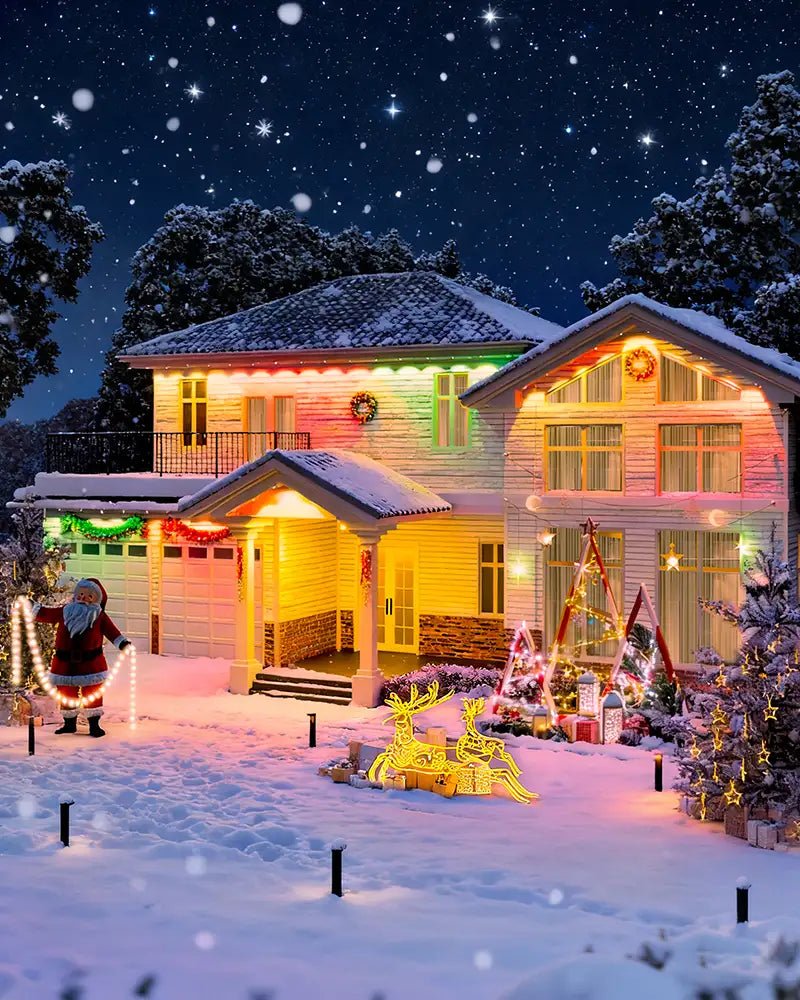 Outdoor Christmas Lighting Ideas for Festive Holiday Home