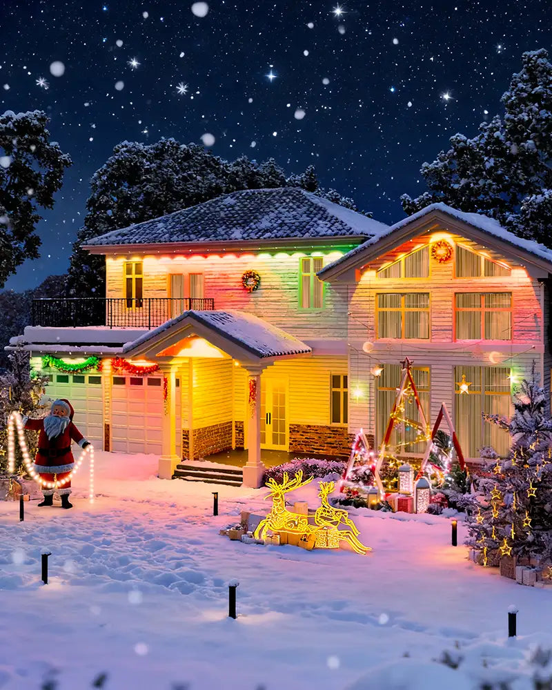 Outdoor Christmas Lighting Ideas for Festive Holiday Home