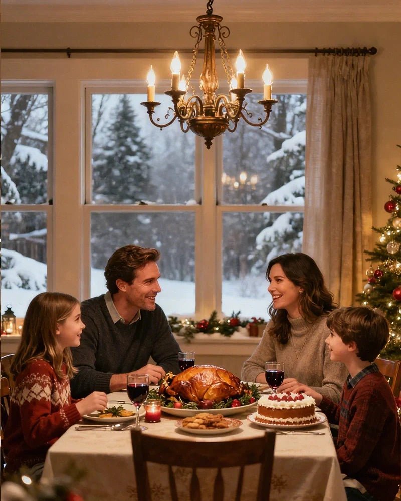 warm-holiday-dining-room-lighting-ideas