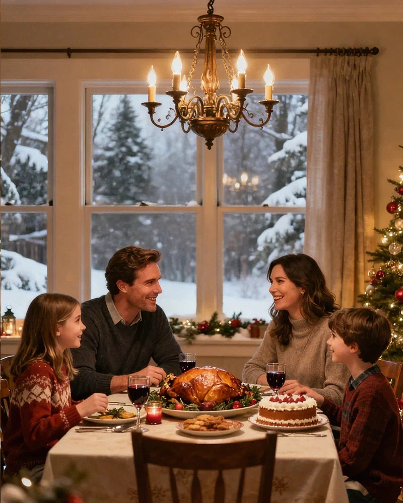 warm-holiday-dining-room-lighting-ideas