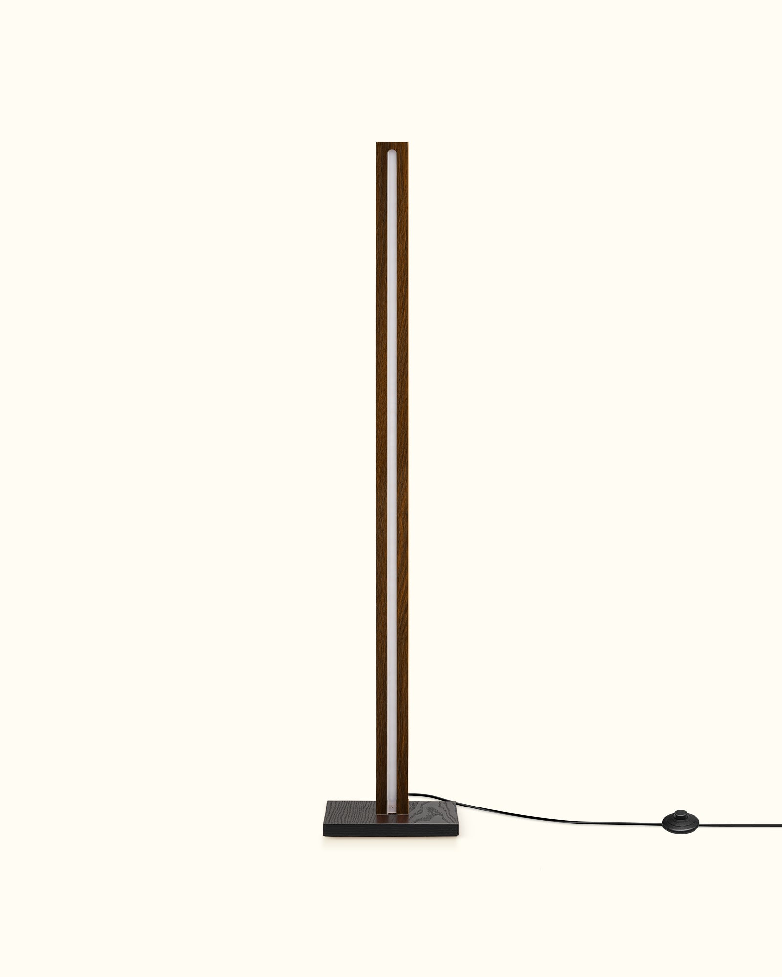 Minimalist Wood Corner Floor Lamp-HFLK02V