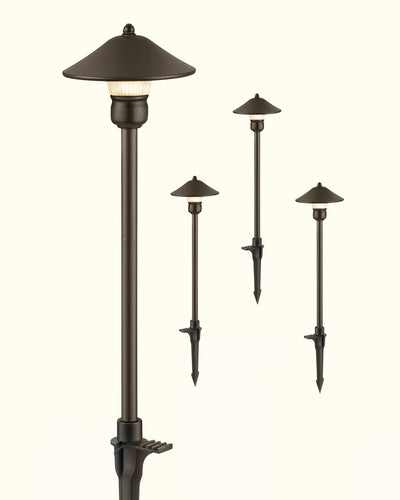   
                    Mushroom Path Lights （4-Pack）LED Low Voltage 3W 12V  Landscape Lights
                  