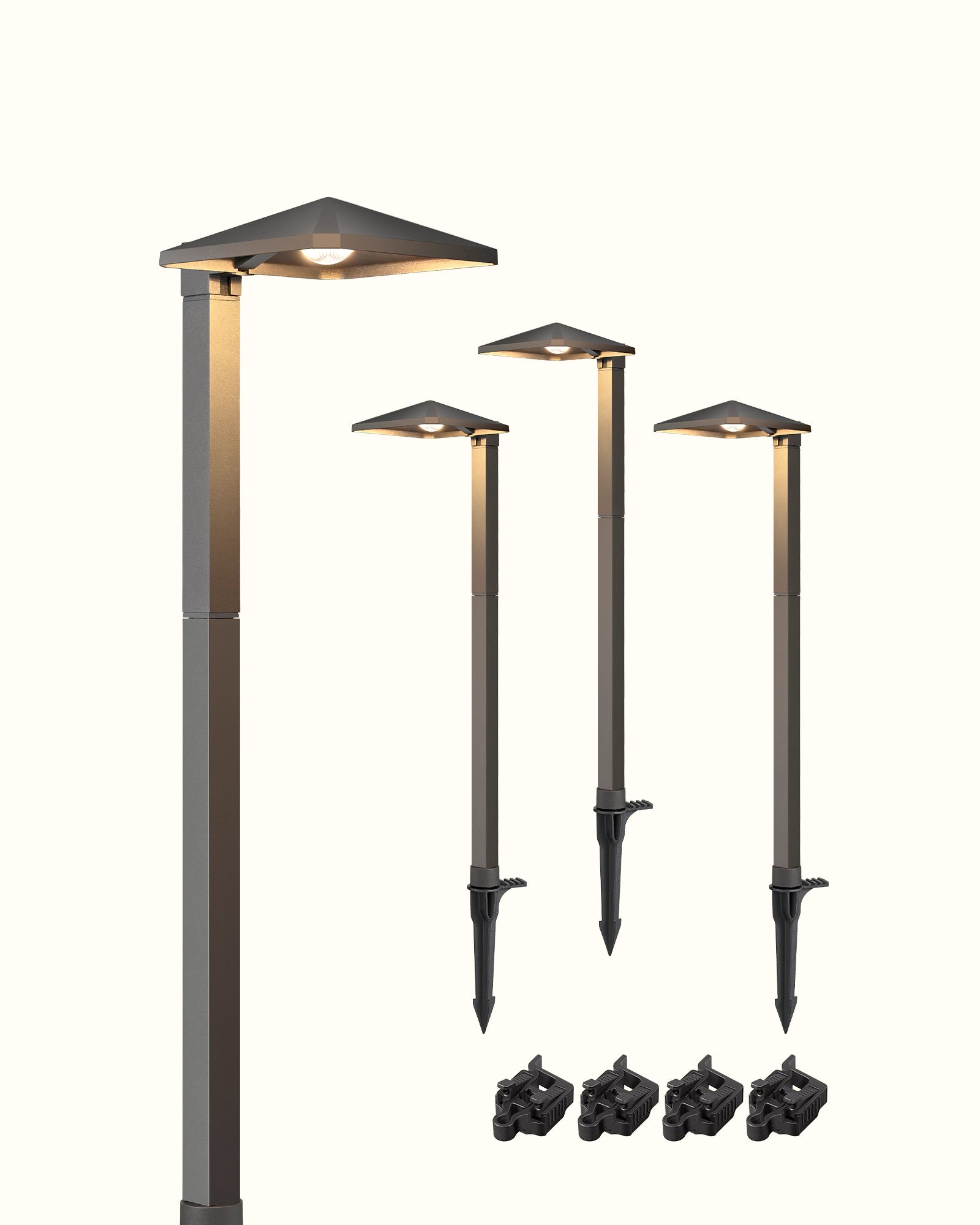 Harbor Pathway lights  (4 Pack) Low Voltage Landscape Lights-HGSL07A