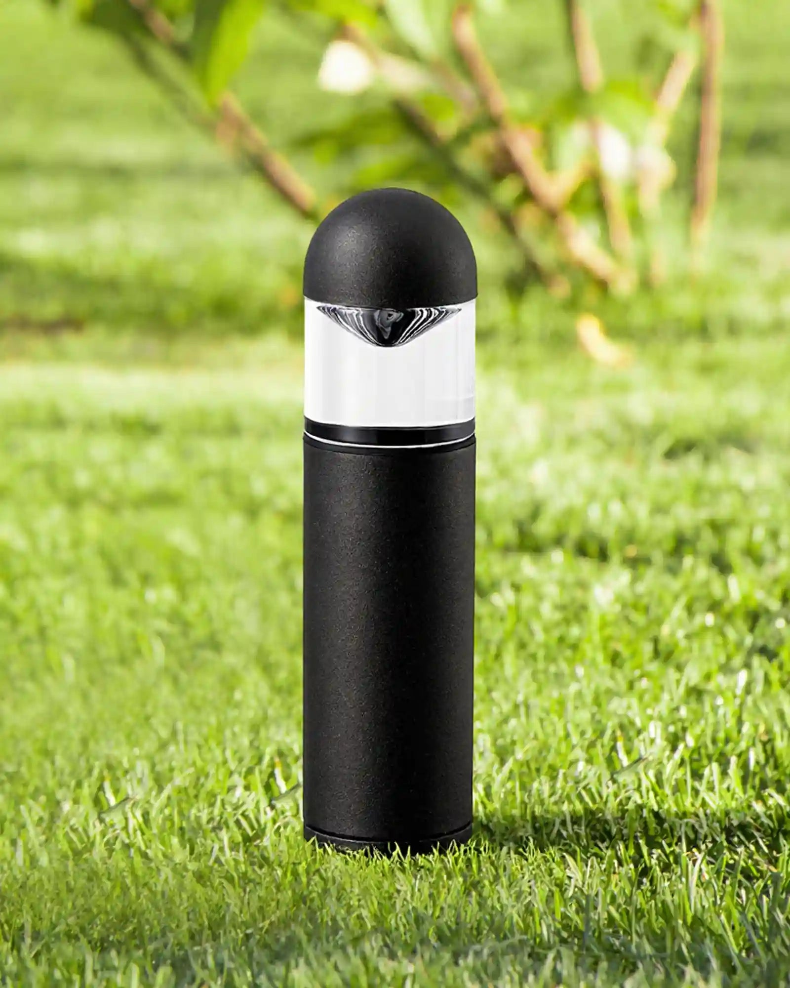 Bollard Path Light（6 Pack）Low Voltage Landscape Lights , 12V 3W 3000K Warm White, Electric Outdoor Bollard Lights with Connectors, Waterproof LED Pathway Driveway Walkway Lights Wired for Yard Garden - HGSL35A