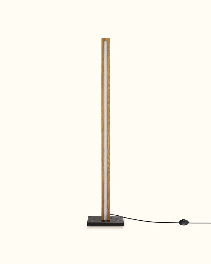 Minimalist Wood Corner Floor Lamp-HBFL02V-HFLK02V-HLFL02V