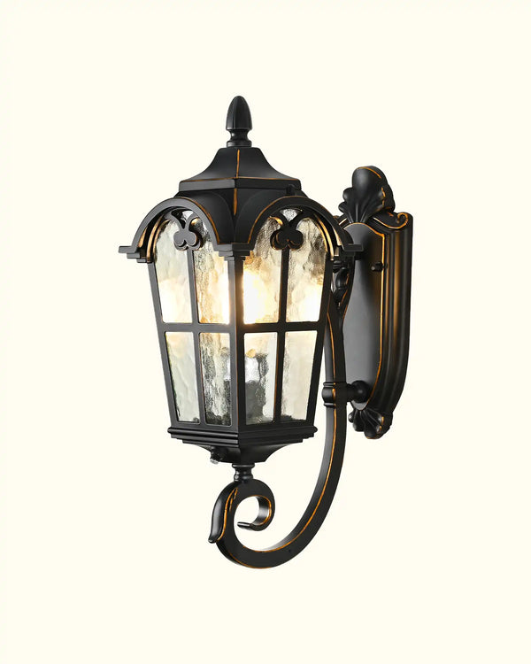 EDISHINE 17" Dusk to Dawn Outdoor Wall Light-HOWL06G