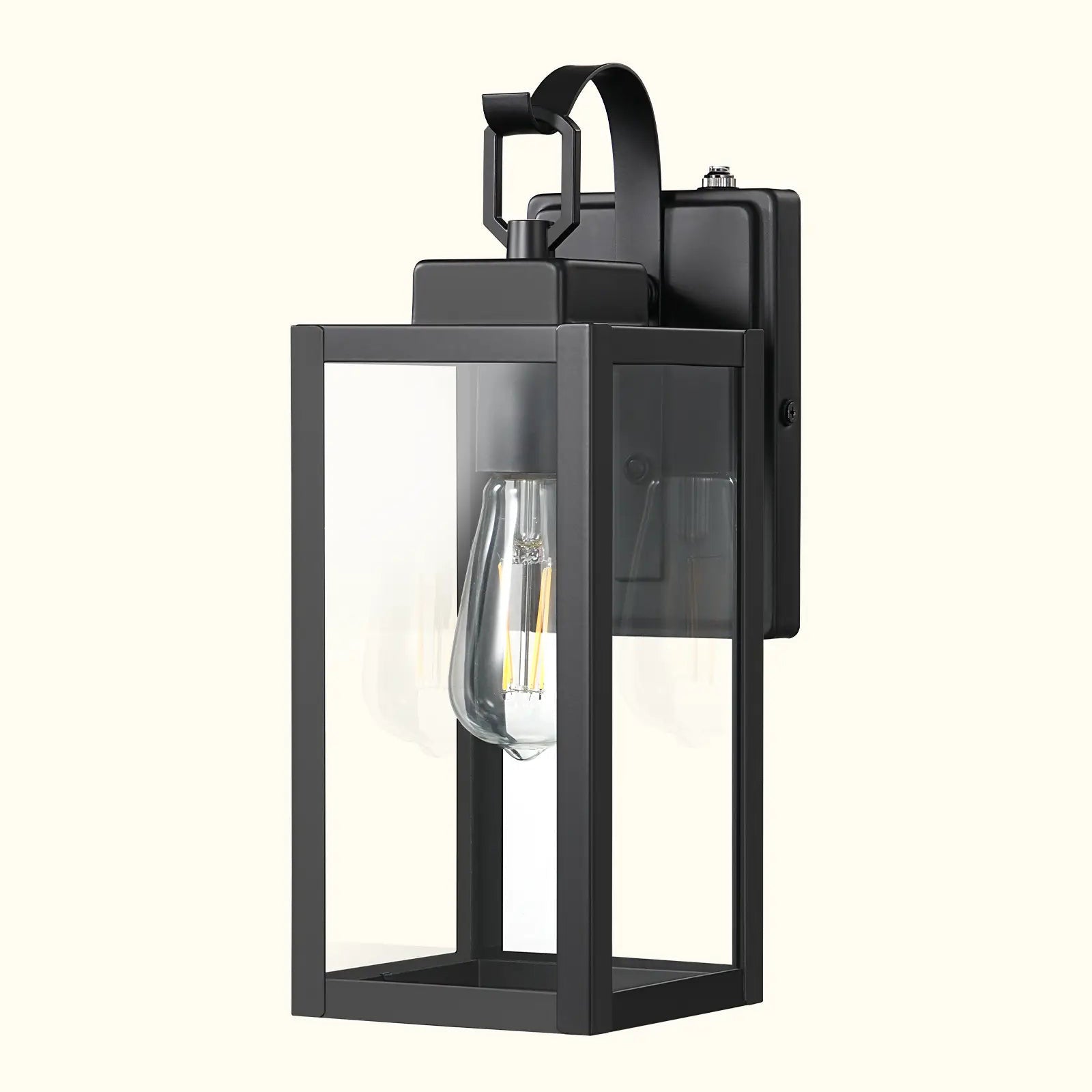 EDISHINE Dusk to Dawn Outdoor Wall Lantern-HOWL06U