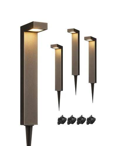   
                    L-Shaped Path Light (4 Pack) 3.2W 12V AC/DC Low Voltage Landscape Lights
                  