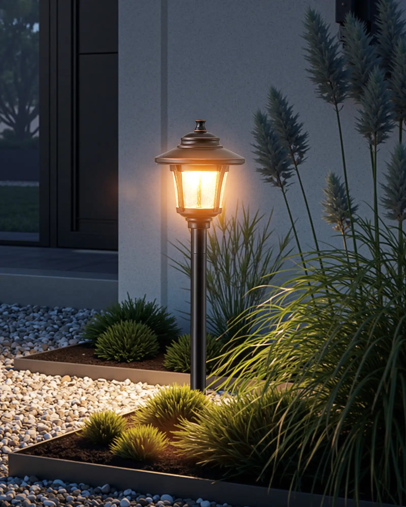 Lantern Path Light  12V 3W 120LM 3000K Warm White Low Voltage Landscape Lights-HGSL34A-HGSL34B