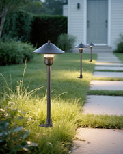 LED Low Voltage Mushroom Path Lights, 4-Pack, 3W 12V LED Warm White Landscape Lights- HGSL06A