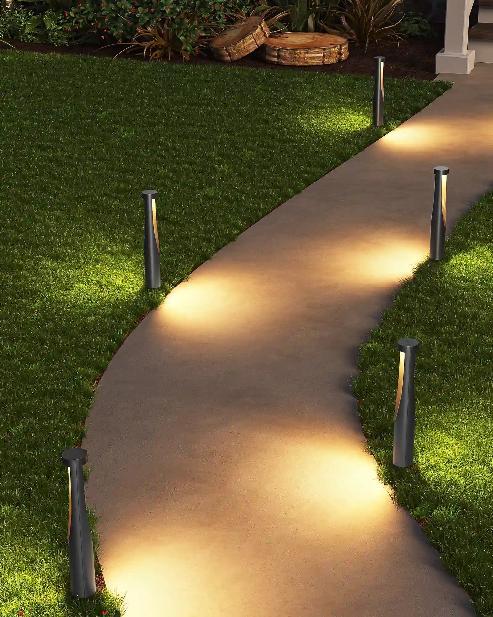 EDISHINE 12V 3000K Warm White Low Voltage Landscape Lights, IP65, CRI 80 - HGSL36A - HGSL36B- HGSL36C