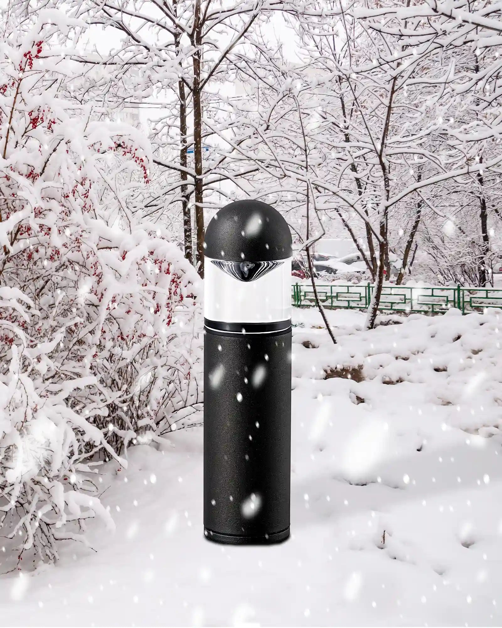 Bollard Path Light（6 Pack）Low Voltage Landscape Lights , 12V 3W 3000K Warm White, Electric Outdoor Bollard Lights with Connectors, Waterproof LED Pathway Driveway Walkway Lights Wired for Yard Garden - HGSL35A