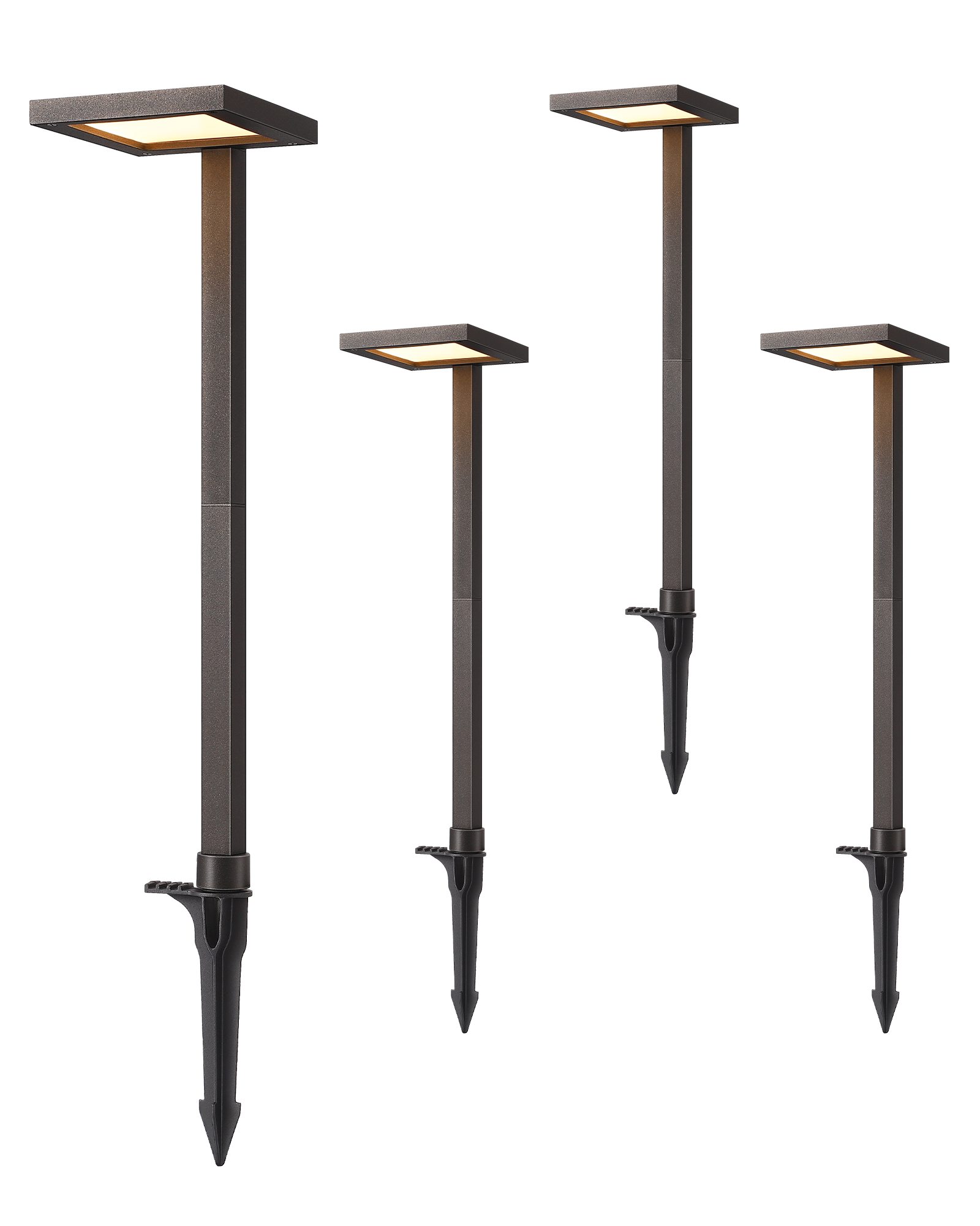 EDISHINE 5.6W 12V AC/DC Low Voltage Landscape Lights (4 Pack)-HGSL30A