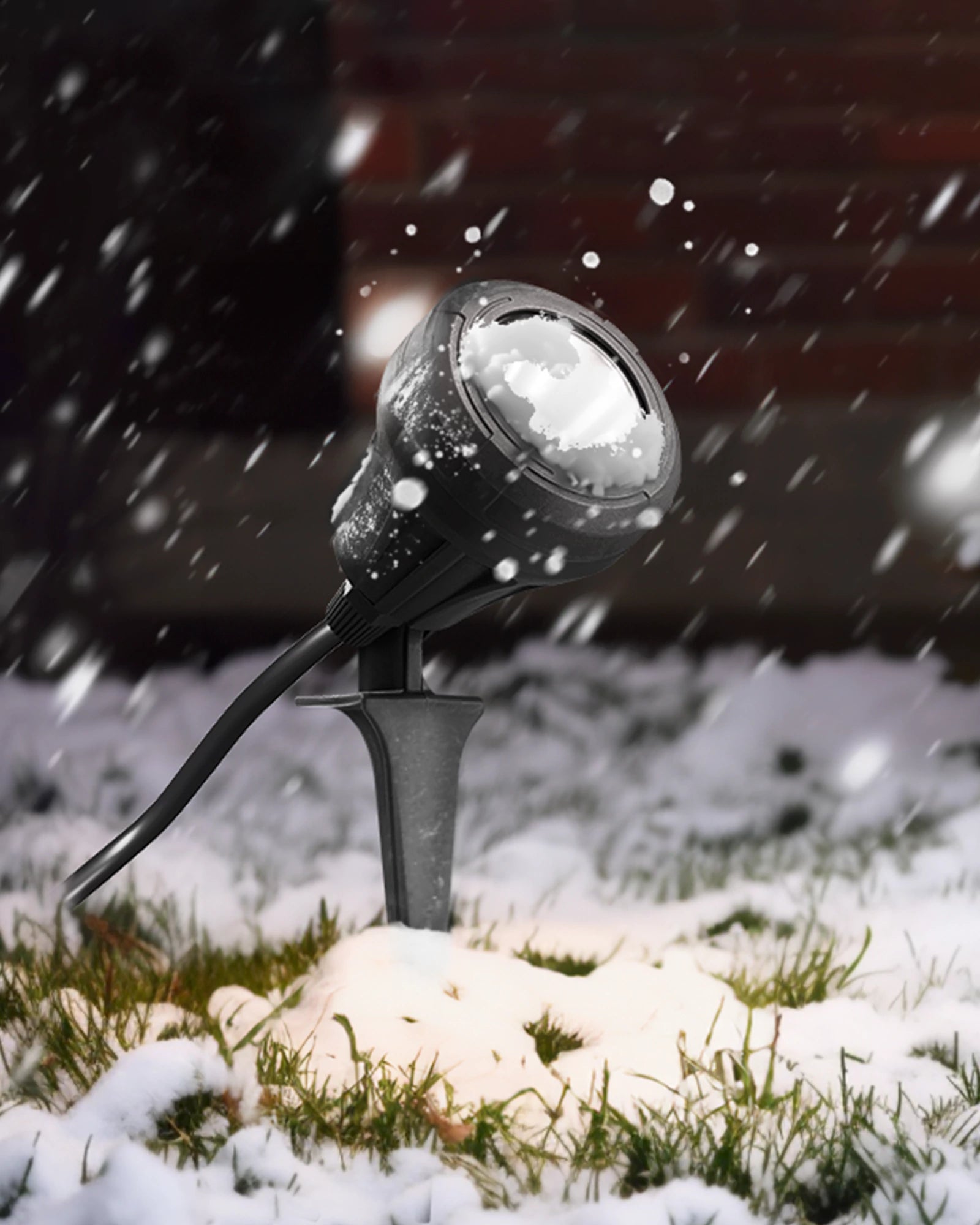 LED Outdoor Spotlight, 4.8W 5000K Waterproof Landscape Light with 180° Adjustable Head, 5 Color Options - HGSL01B1 - HGSL01D1