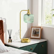 Dimmable Table Lamp With Usb And Touch Control (18.5" )