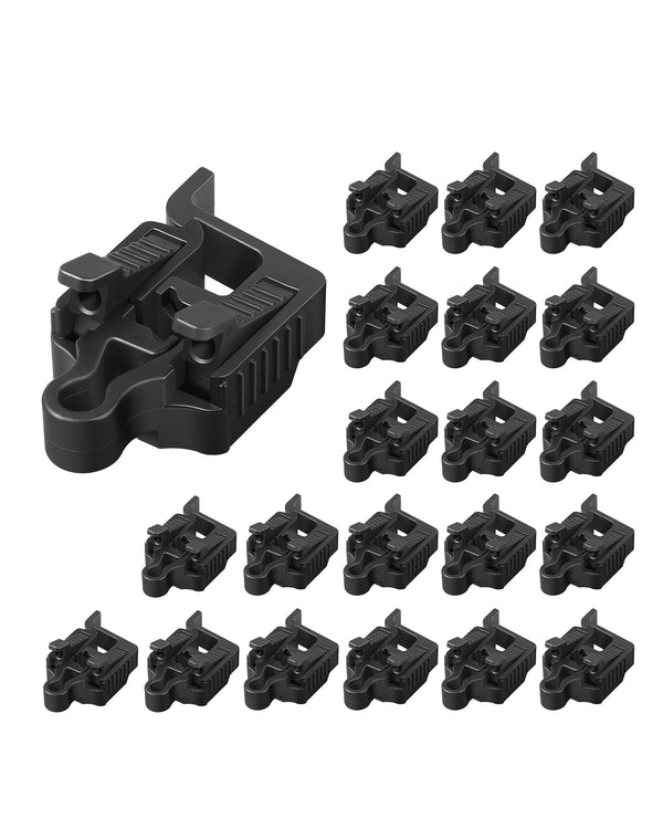 EDISHINE 10/12/14/16/18 Gauge Cables Compatible Low Voltage Wire Connector (20 Pack)-HLVC03A