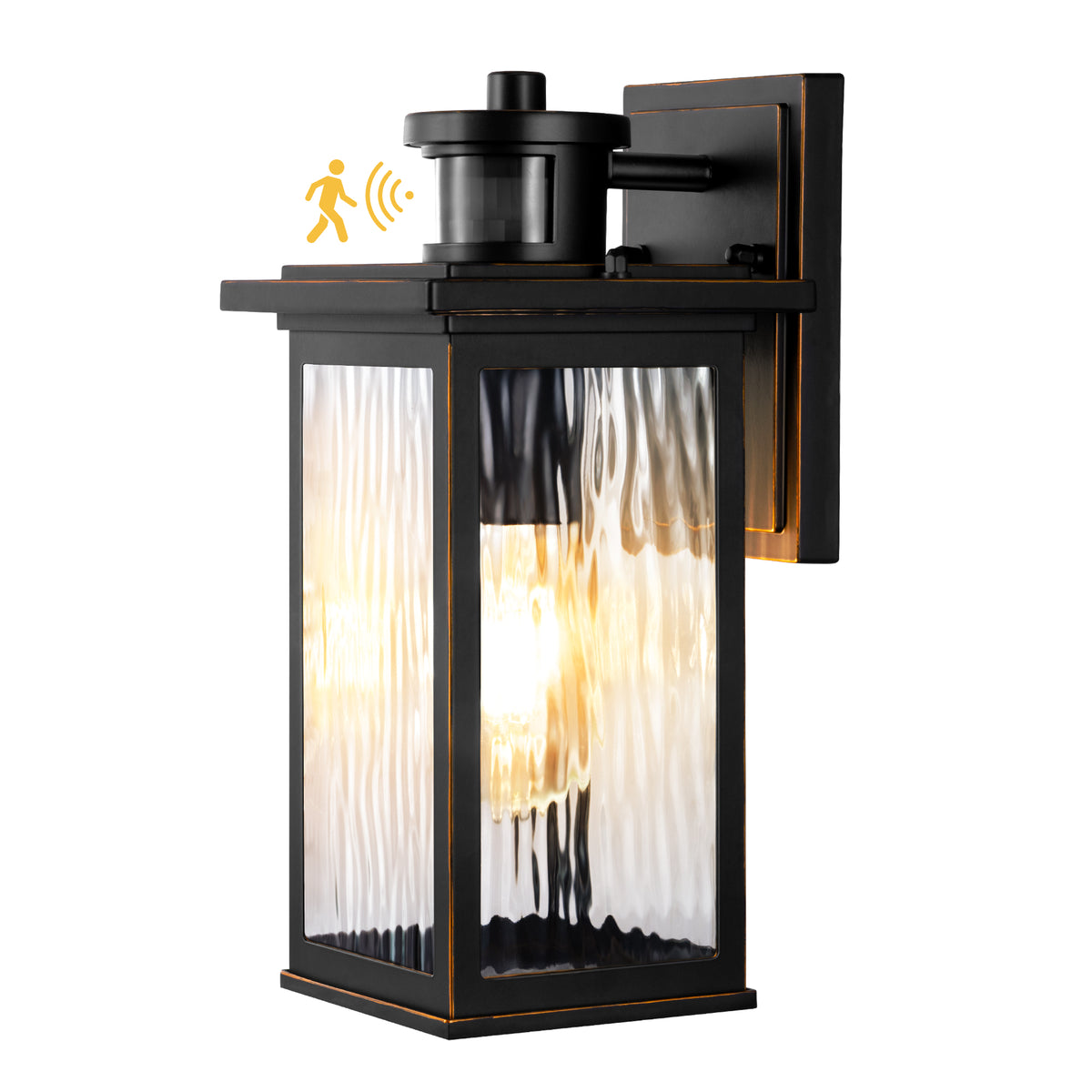 Outdoor Wall Light with Dusk to Dawn and Motion Sensor