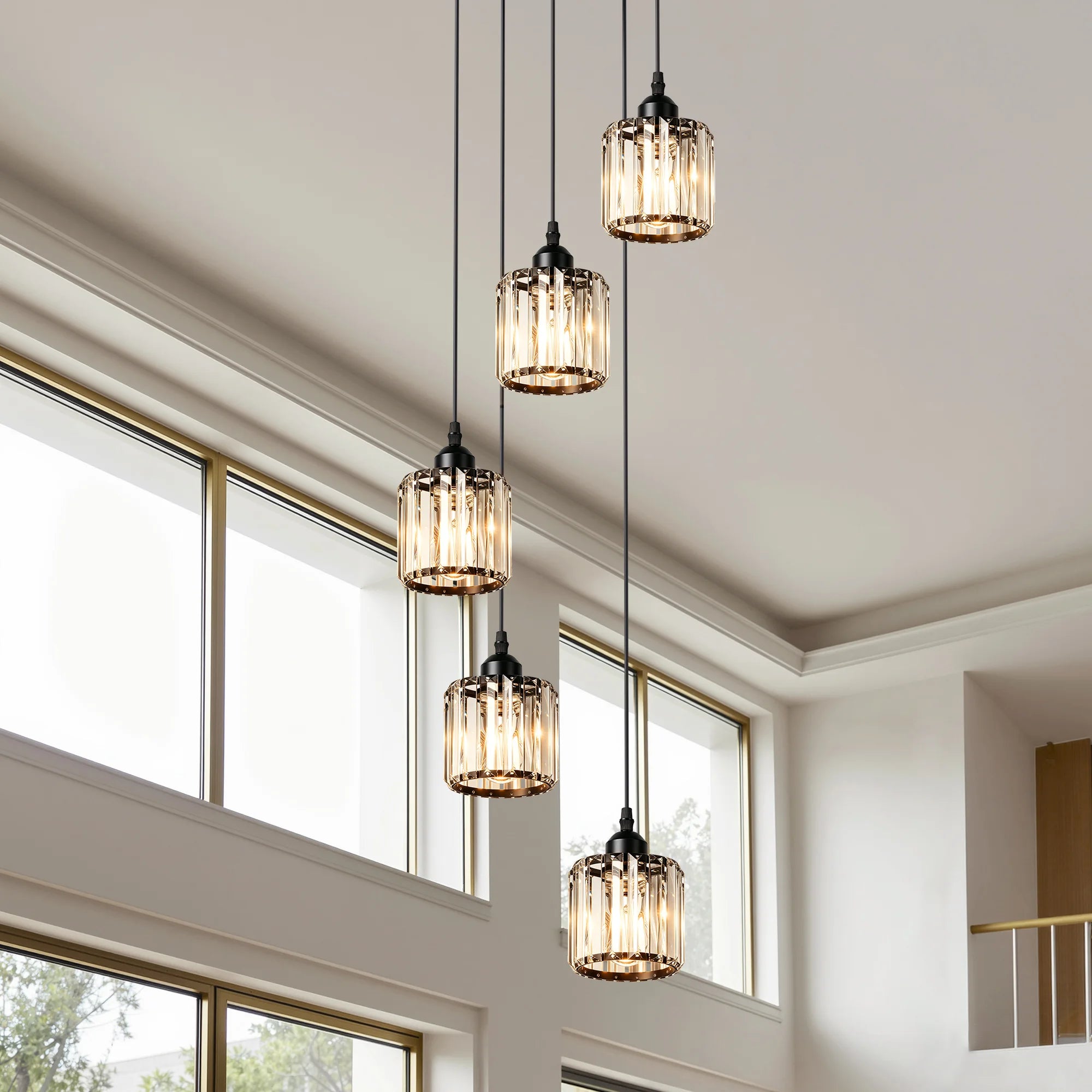 5 - Light Cluster Pendant Light (12")
