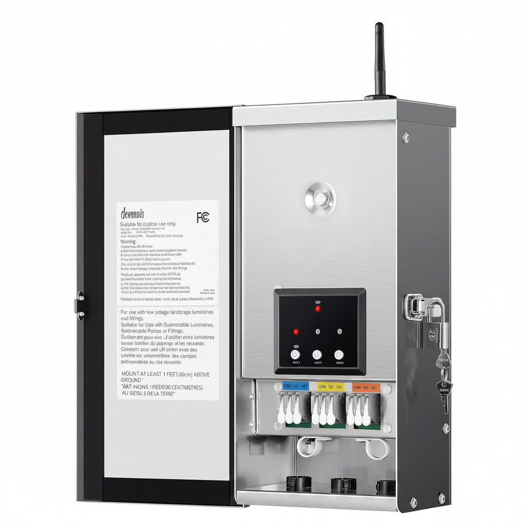 DEWENWILS 300W Wi-Fi Low Voltage Landscape Transformer 2.4GHz ONLY