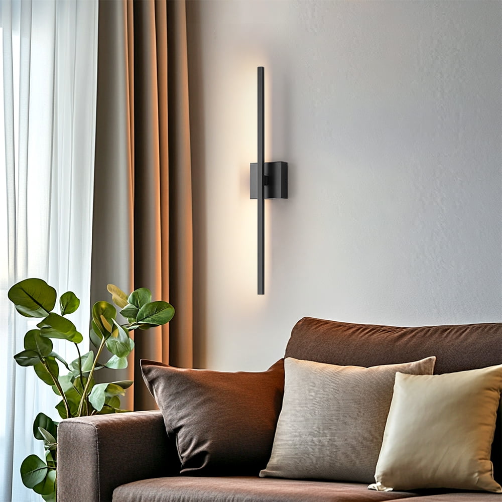 EDISHINE LED Bar Light Wall Mounted Vanity Lights for Bathroom Mirror, 3000K Warm White, 18W
