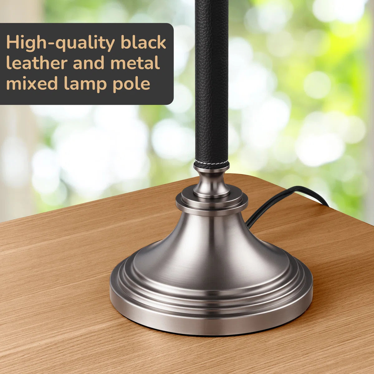 Classic Metal Table Lamp Set, for Living Room Bedroom, Bedside Table (Set of 2) 25.6"