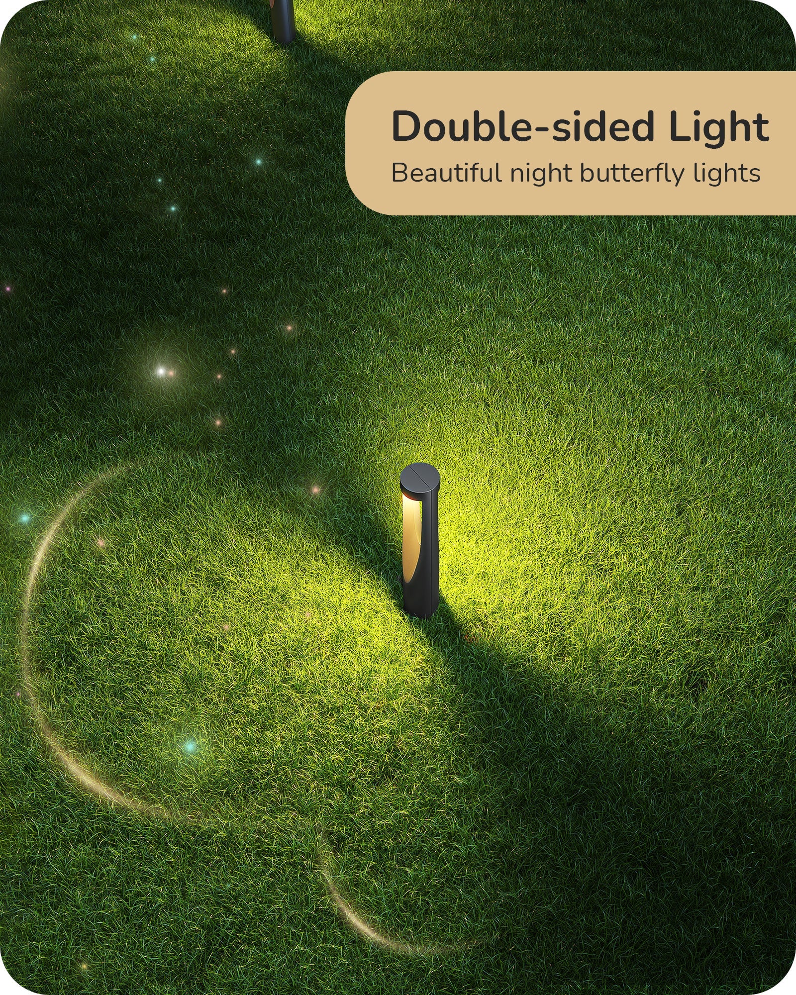 EDISHINE 12V 3000K Warm White Low Voltage Landscape Lights, IP65, CRI 80, 6 Pack-HGSL36A