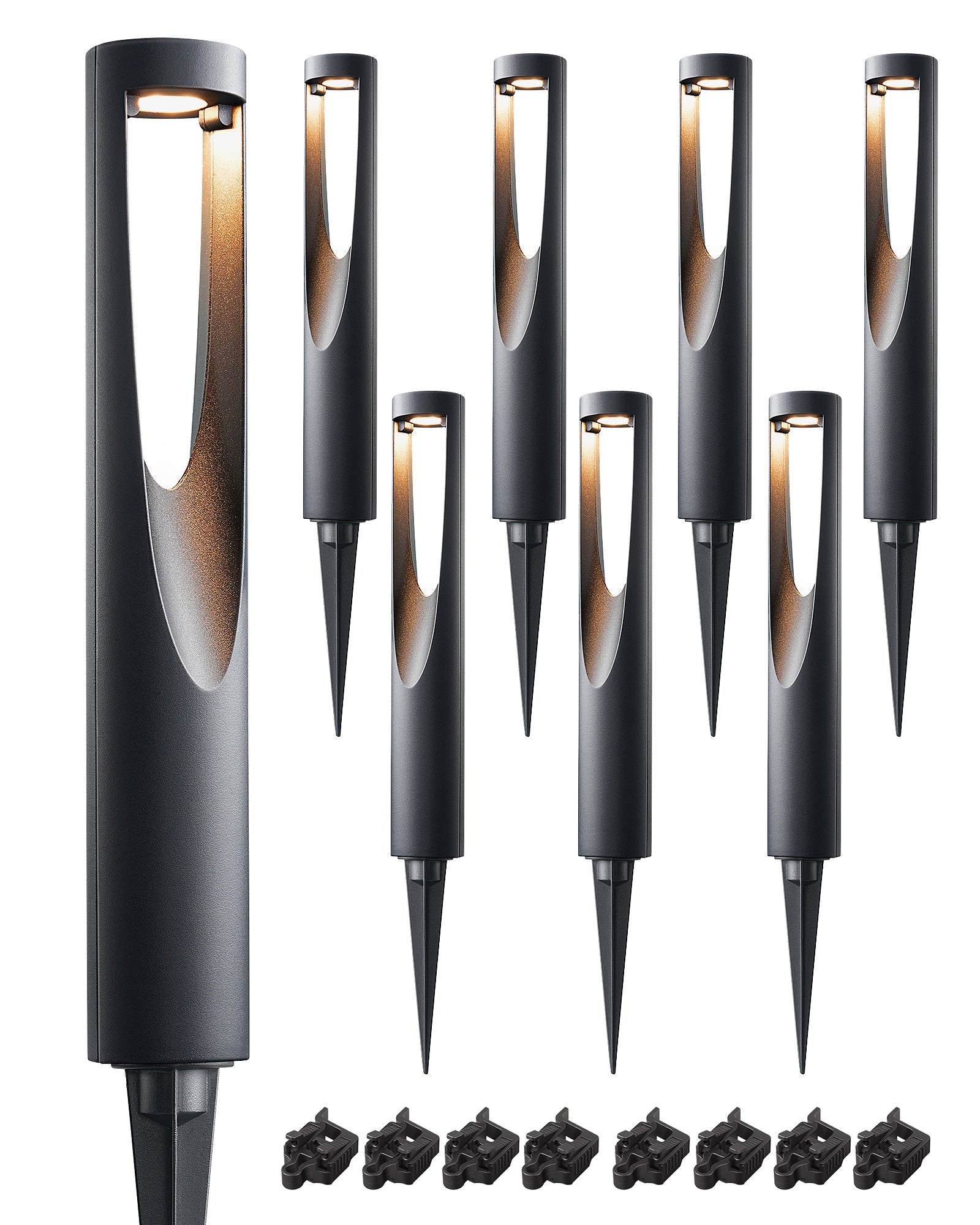 EDISHINE 12V 3000K Warm White Low Voltage Landscape Lights, IP65, CRI 80 - HGSL36A - HGSL36B- HGSL36C