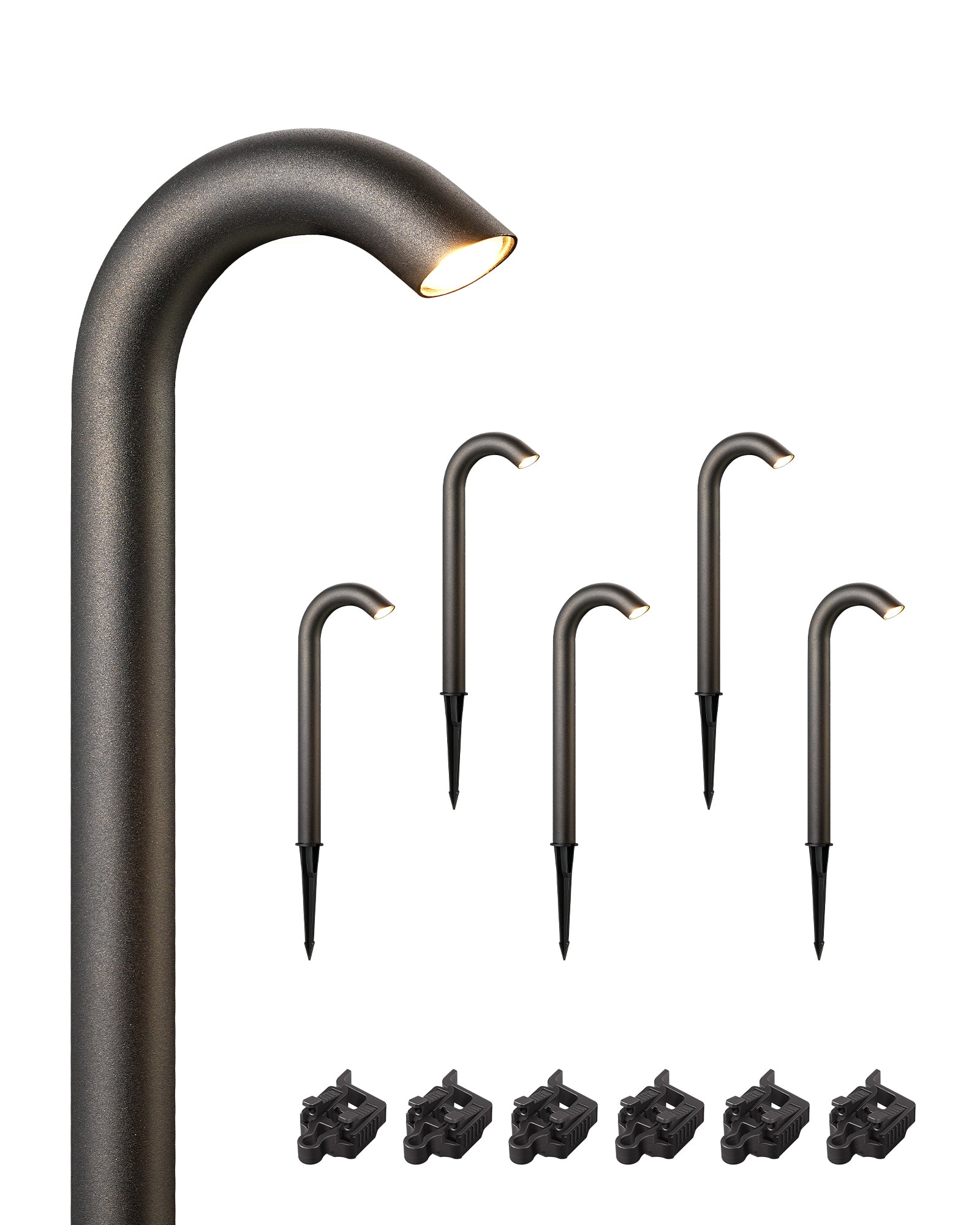 EDISHINE Low Voltage Landscape Lights, Candy Cane Lights-HGSL39A