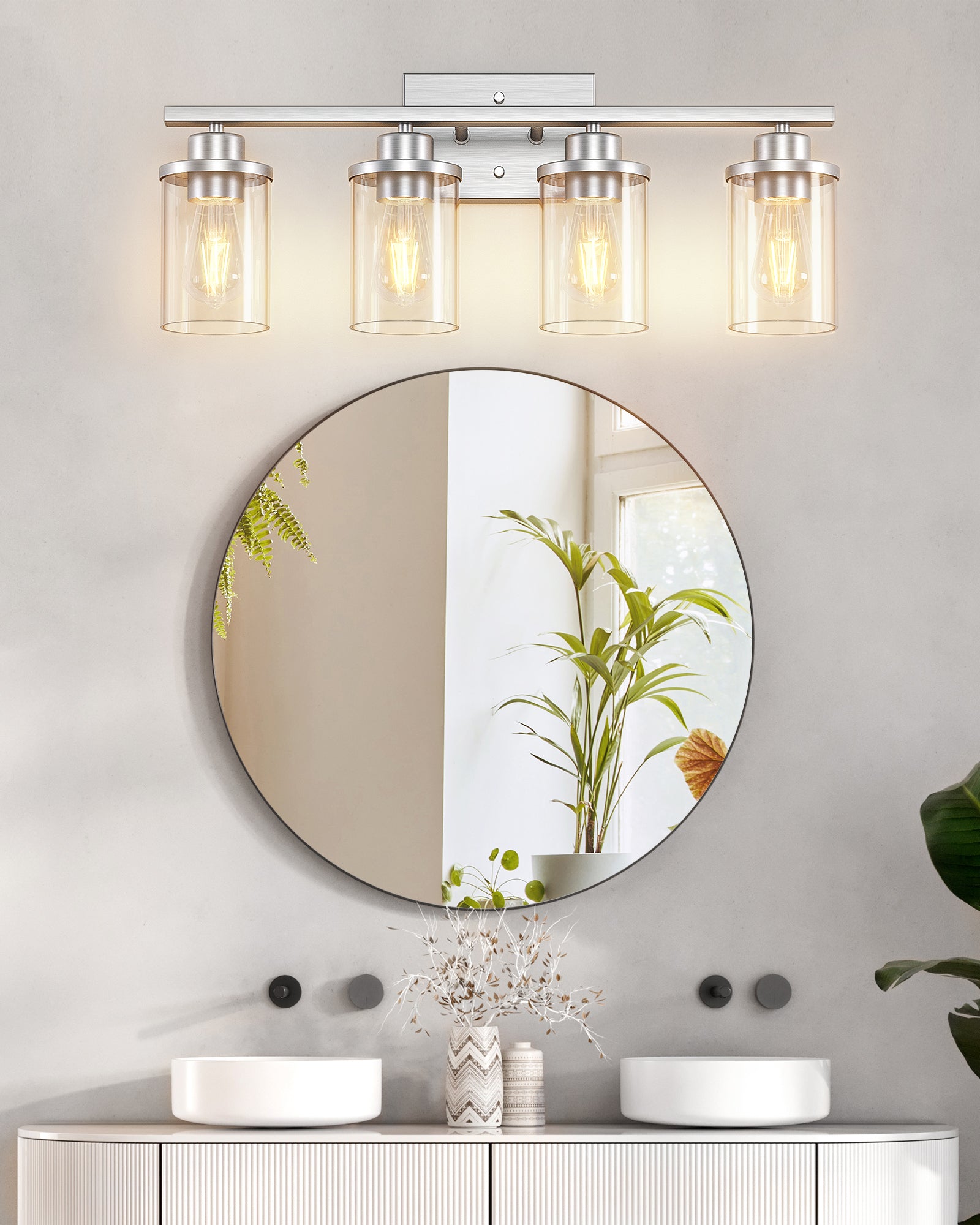 EDISHINE Light Dimmable Vanity Light-HHVL04N