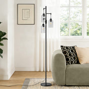 70in Industrial Floor Lamp for Living Room