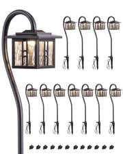 Low Voltage Landscape Lighting, 3.4W 155LM Oil-Rubbed Bronze Outdoor Landscape Path Lights