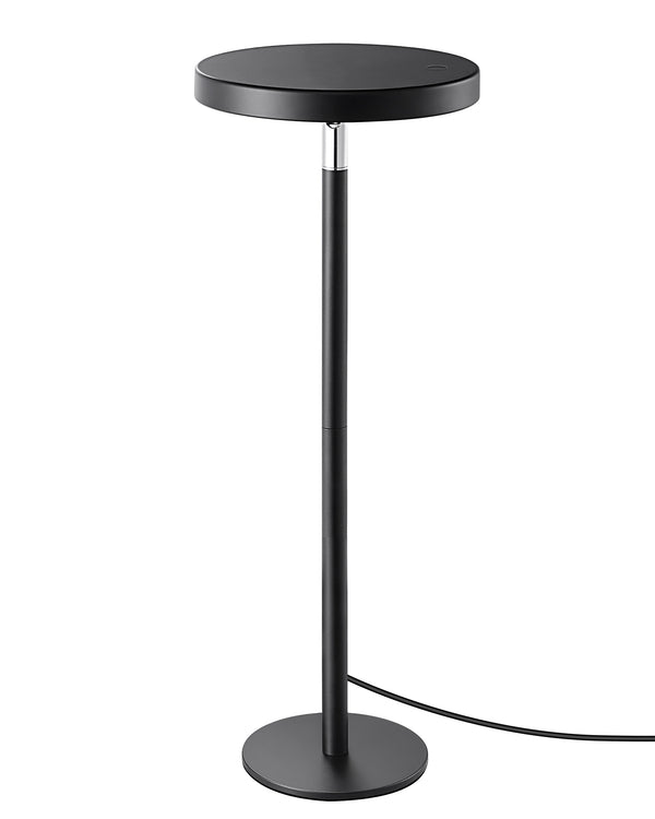EDISHINE LED Table Lamp with 2 Adjustable Height, 5%-100% Dimmable & 3 Color Temperature, Touch Control, Modern Desk Lamp for Office, Reading, Black
