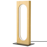 Modern Minimalist Solid Wood LED Table Lamp