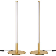 Modern Minimalist Dimmable LED Table Lamps - Set of 2 (Gold)