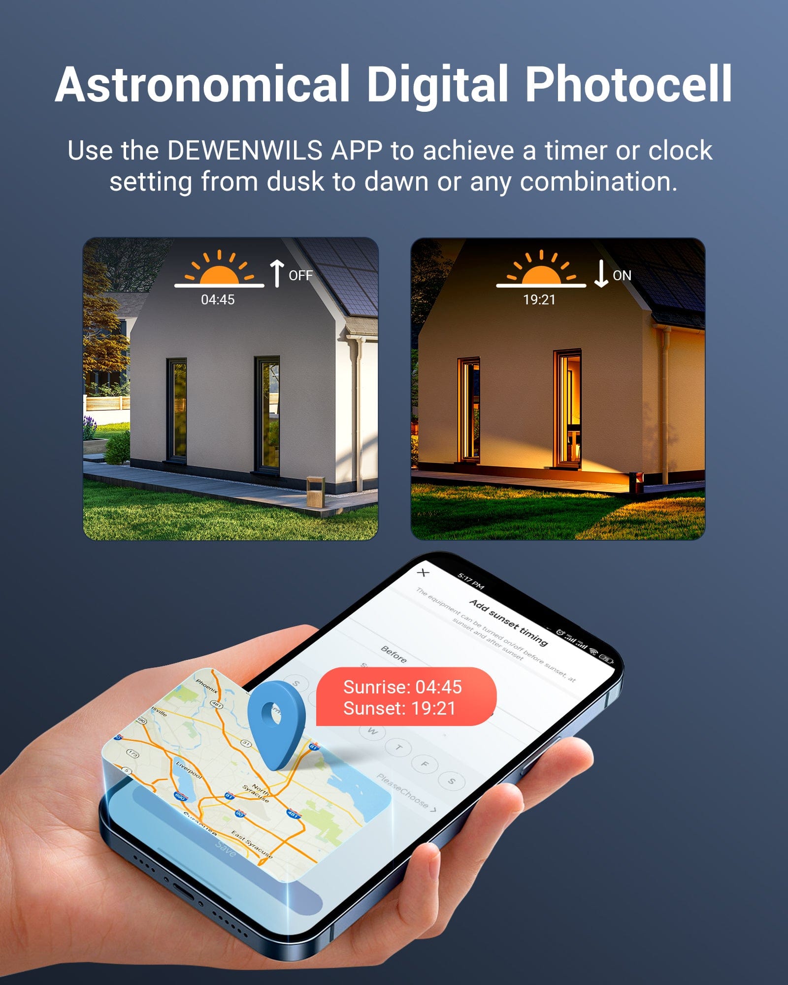 DEWENWILS 300W Wi-Fi Smart Low Voltage Landscape Transformer, Waterproof, Schedule and Timer, Works with Alexa and Google Home, 120V AC to 12V AC for LED Landscape Lights, Outdoor Lighting - HOSL05D2