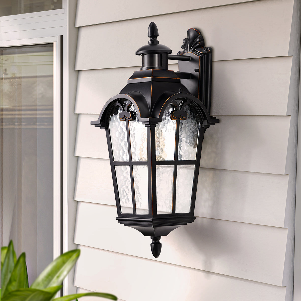 20.2" Roman Motion Sensor Outdoor Wall Light