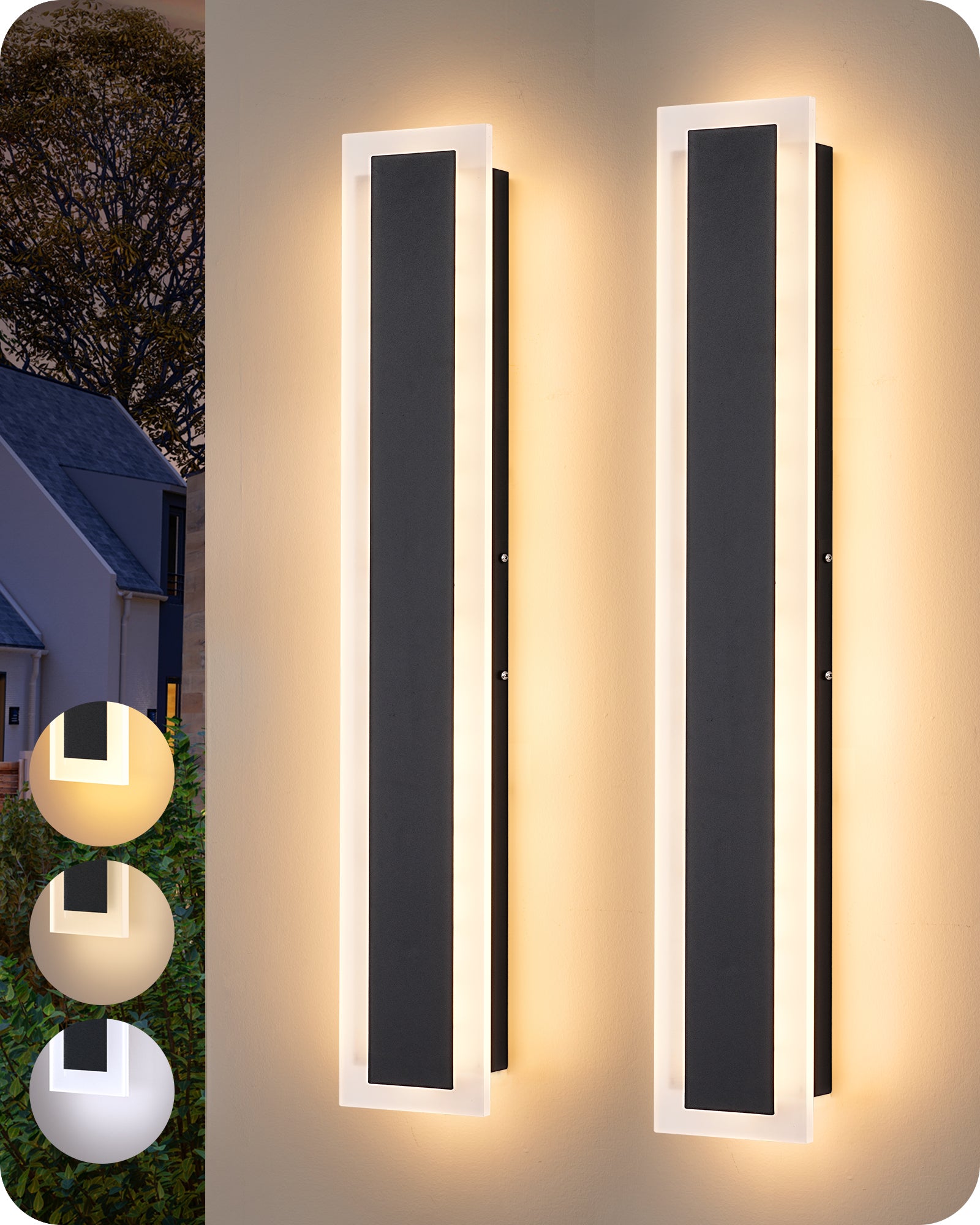 EDISHINE Upgraded 2 Pack 23.6