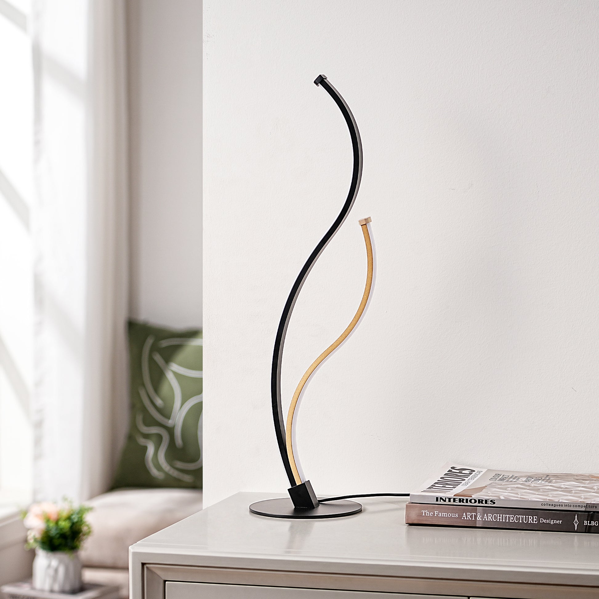 EDISHINE Novelty Led Table Lamp With Touch Control-HWTL02V