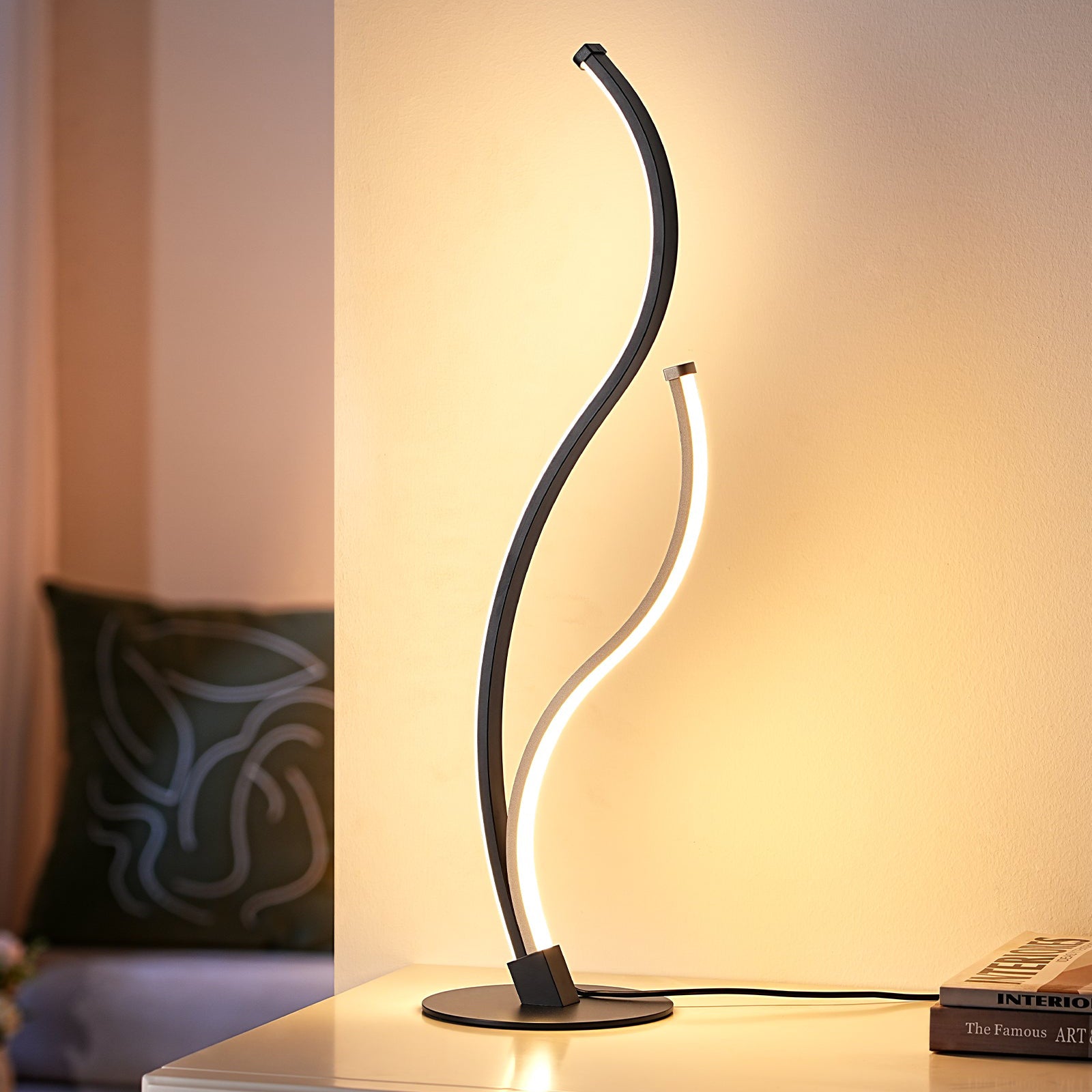 EDISHINE Novelty Led Table Lamp With Touch Control - HWTL02V