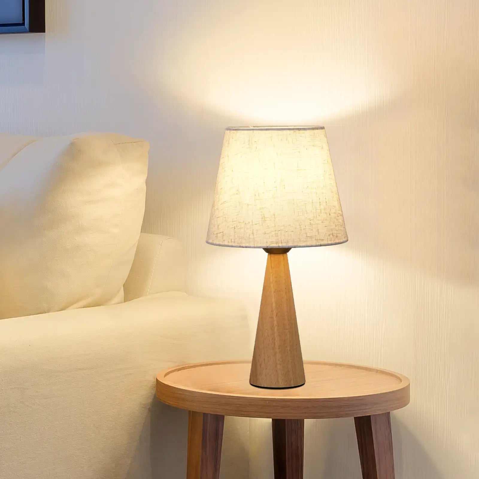 Linen Table Lamp-HLTL15C-HLTL15D