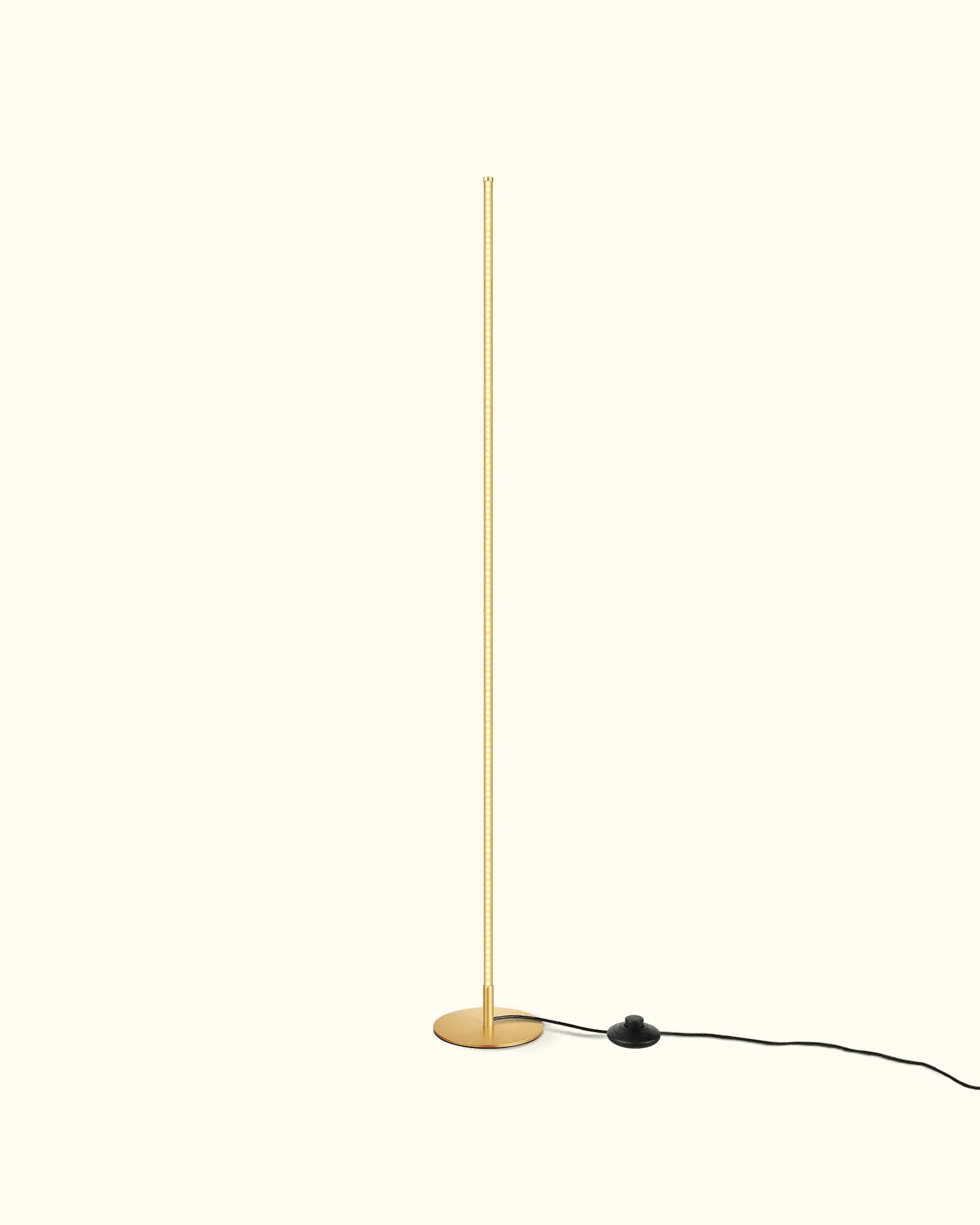 Modern Minimalist Adjustable-Height Dimmable LED Corner Floor Lamp
