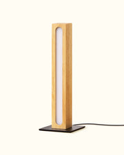 EDISHINE | Minimalist Square Wood LED Table Lamp