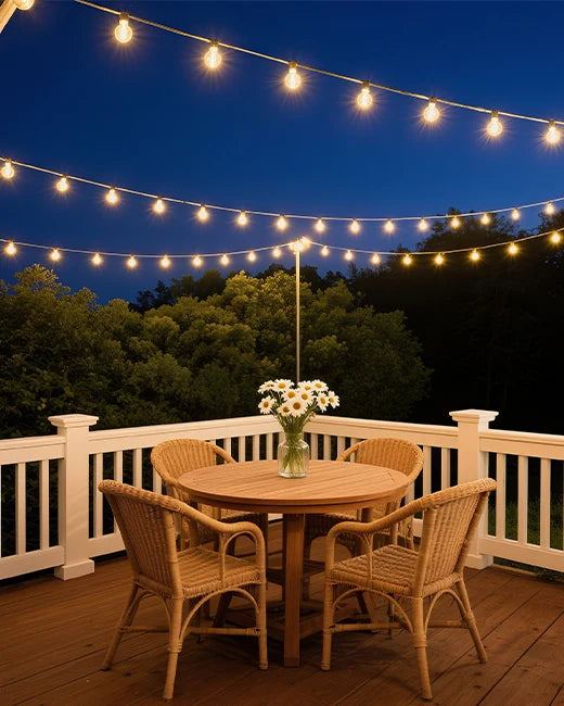 Outdoor-string-lights-hanging-on-the-patio