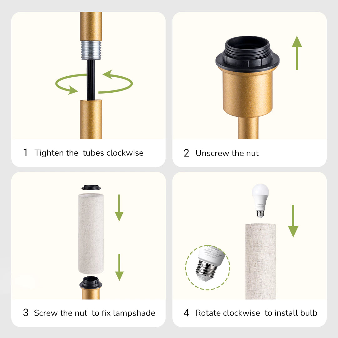 Slim Standing Lamp-HFLEC1A -HFLEC1B