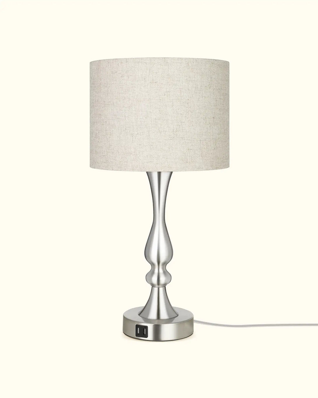 Luxe Fabric Shade Table Lamp-HLTL06A9-HLTL06K