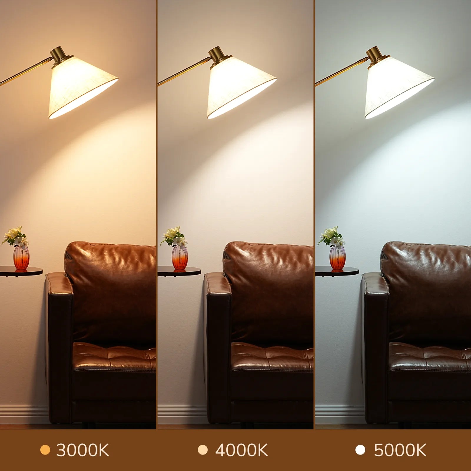 Tray Table Floor Lamp With Remote Control (63'' )