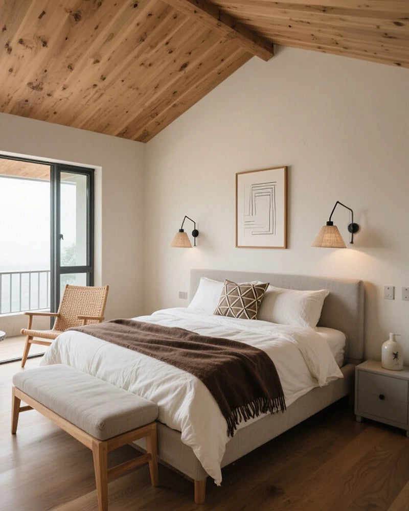 Wabi-Sabi-Style-Lighting-and-Bedroom-Decor-Style