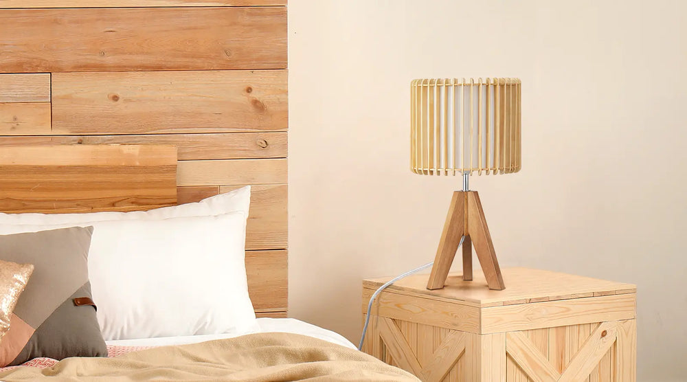 Woven Shade Table Lamp (bulbs not included)-HLTL15G-HLTL15H-HLTL15J